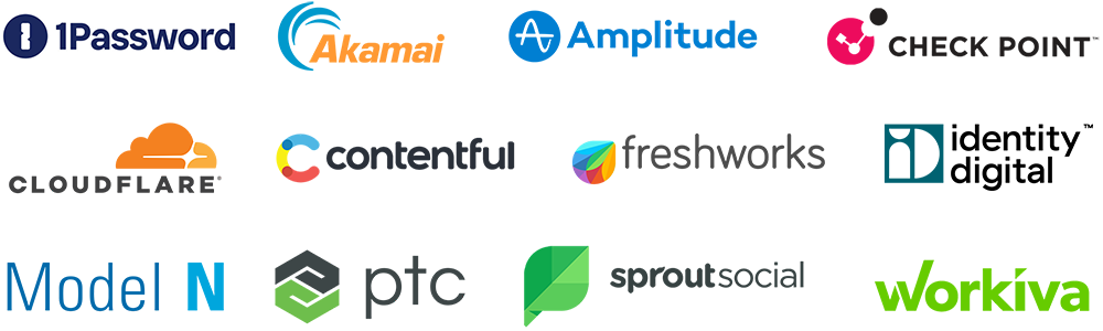 Company logos for the attendees of the 2024 Silicon Slopes event.
