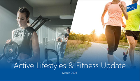 Active Lifestyles & Fitness Update - March 2023 Report Cover