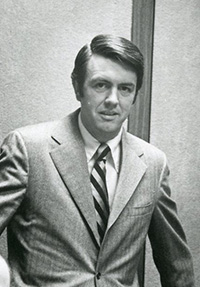 Historic professional headshot of Fred Kasten