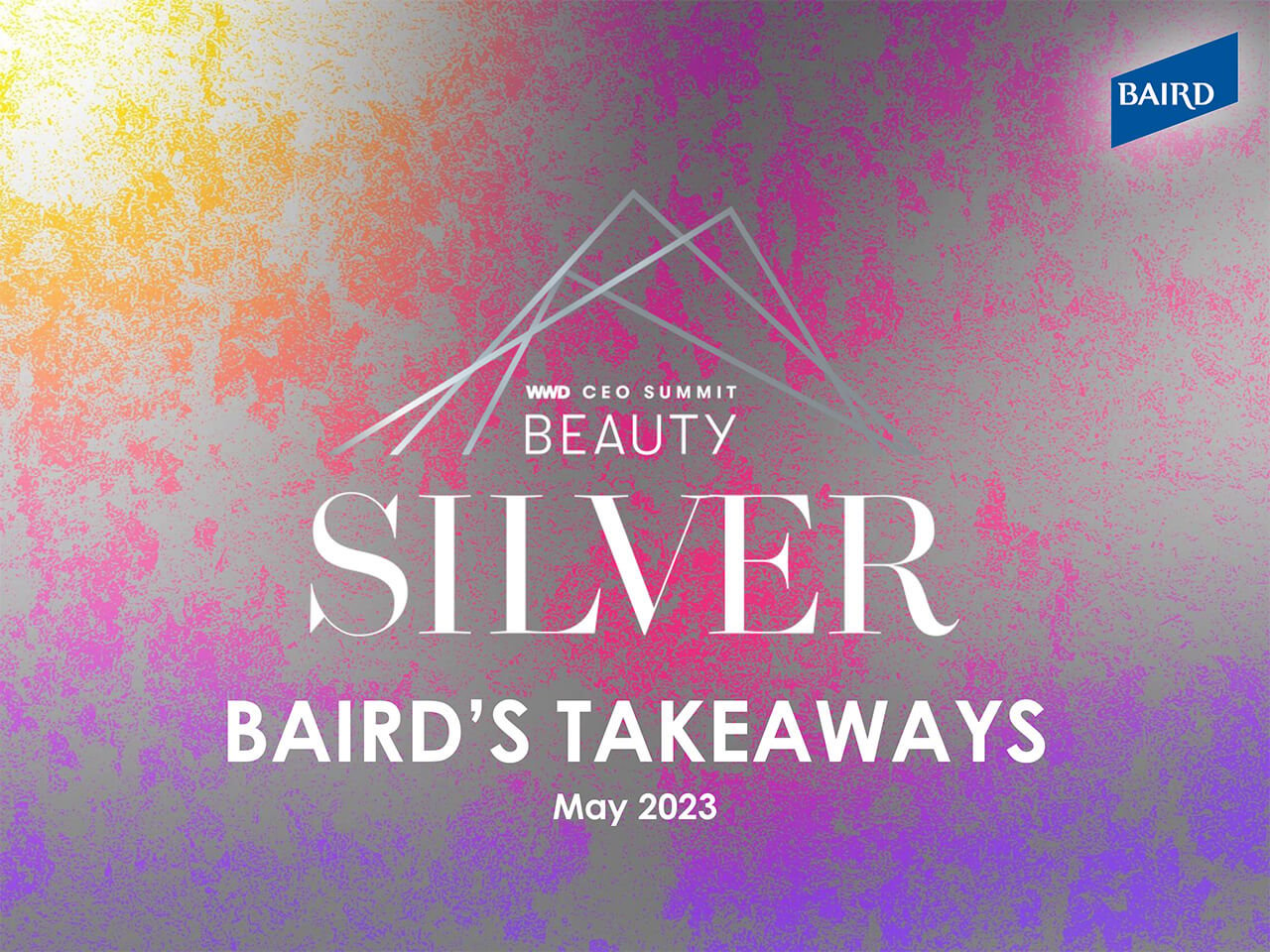 Cover image of Baird's Takeaways from the 25th WWD Beauty CEO Summit
