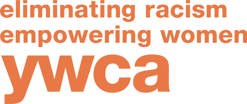 YWCA logo with the slogan, "eliminating racism, empowering women"