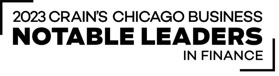 Logo for 2023 Crain's Chicago Business Notable Leaders in Finance