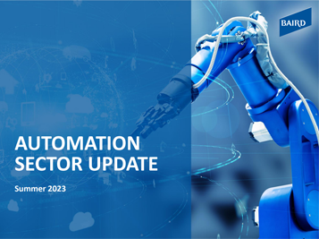 Automation Sector Update Report Cover