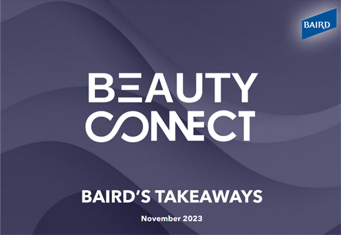 Beauty Connect - Baird's Takeaways Cover