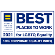 Human Rights Campaign Foundation 2021 Best Places to Work for LGBTQ Equality | 100% Corporate Equality Index