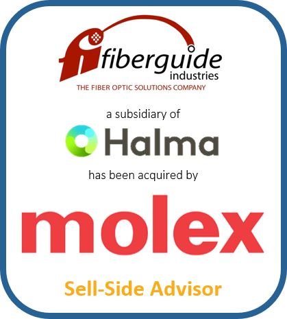 Fiberguide Industries a subsidiary of Halma has been acquired by Molex | Sell-Side Advisor