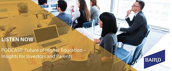 Listen Now: Podcast: Future of Higher Education - Insights for Investors and Parents.