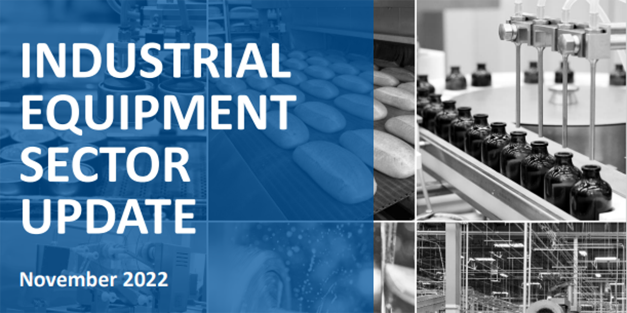 Industrial Equipment Sector Update report cover
