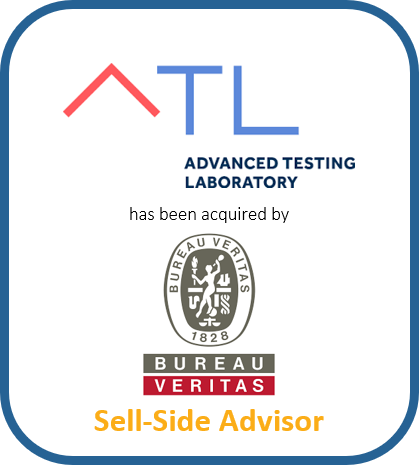 Advanced Testing Laboratory has been acquired by Bureau Veritas. Baird served as sell-side advisor.