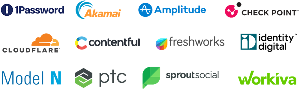 Company logos for the attendees of the 2024 Silicon Slopes event.