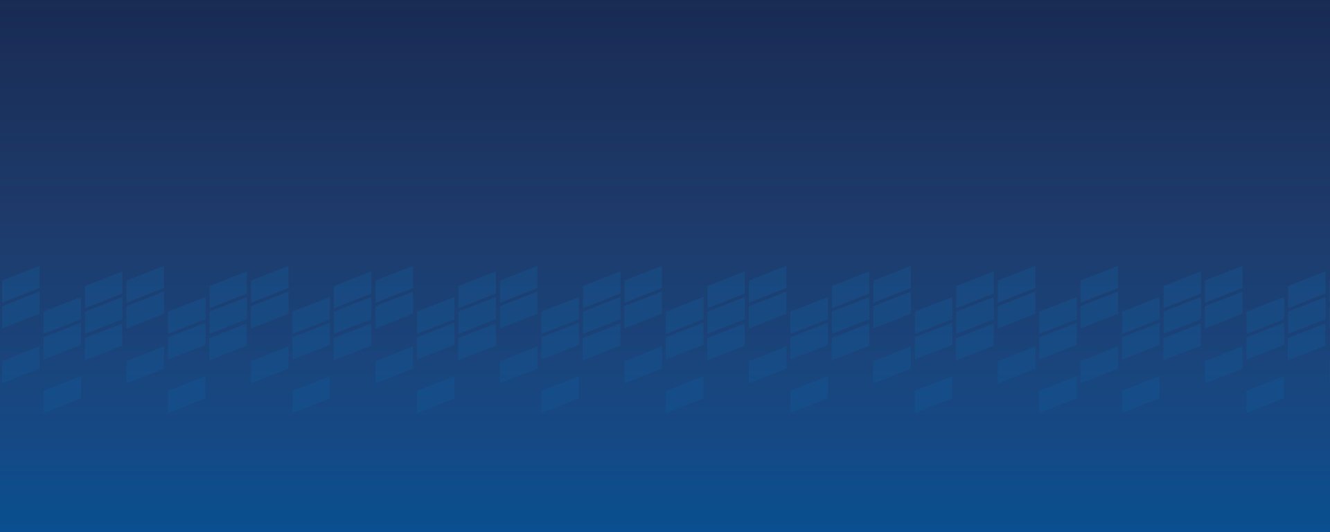 Blue background with a horizontal pattern of light parallelograms resembling the Baird logo