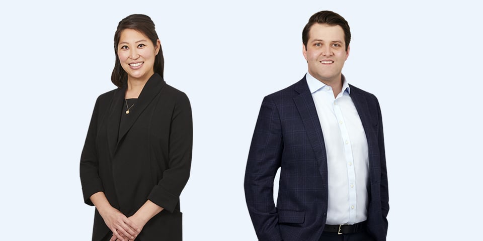 Photograph of Amy Kobe and Dan Almon