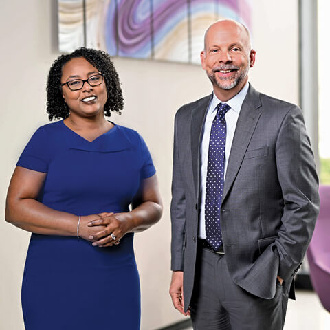 Two associates from Private Wealth Management