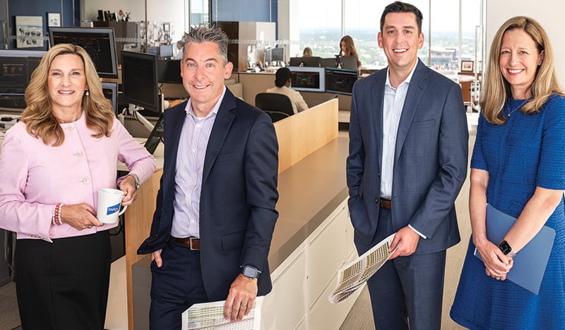 Four associates from Baird Advisors in the Milwaukee office