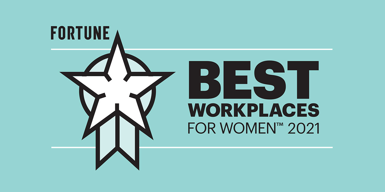 FORTUNE Best Workplaces for Women 2021 logo