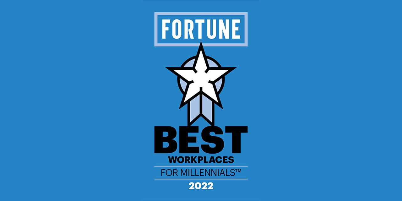 FORTUNE Best Places for Millennials 2022 Logo