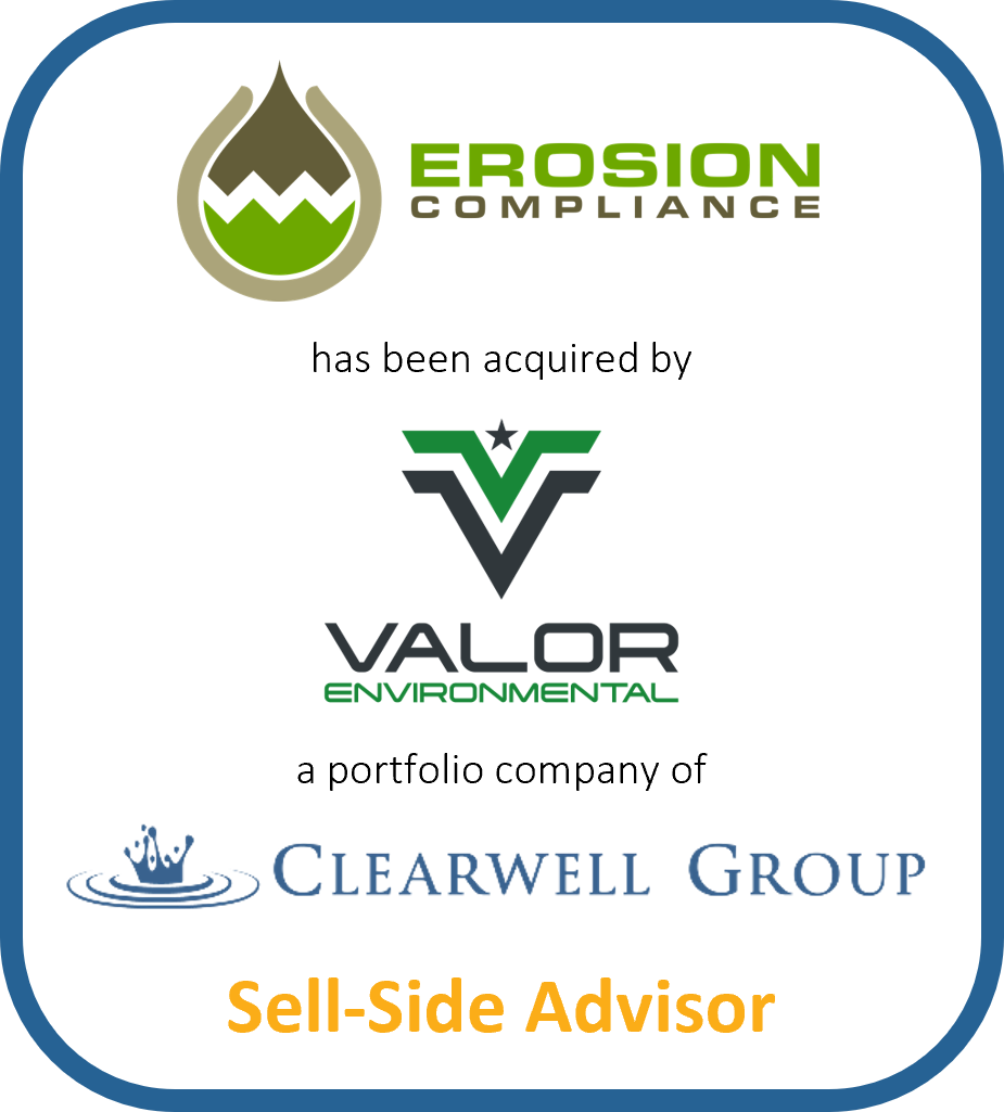 Erosion Compliance has been acquired by Valor Environmental