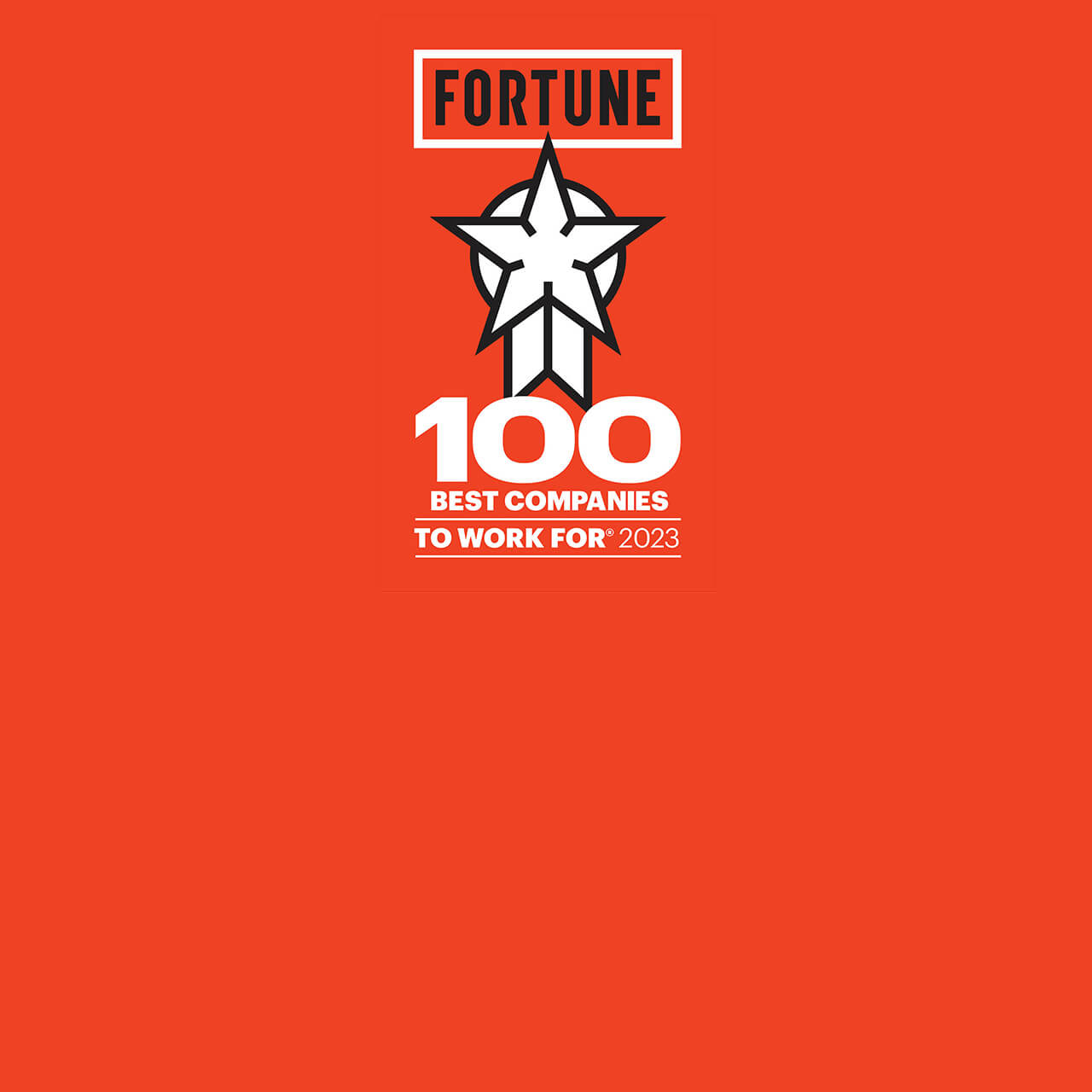 Fortune 100 Best Companies to Work for 2023 Logo