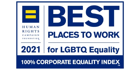 2021 Best Places to Work for LGBTQ Equality Logo