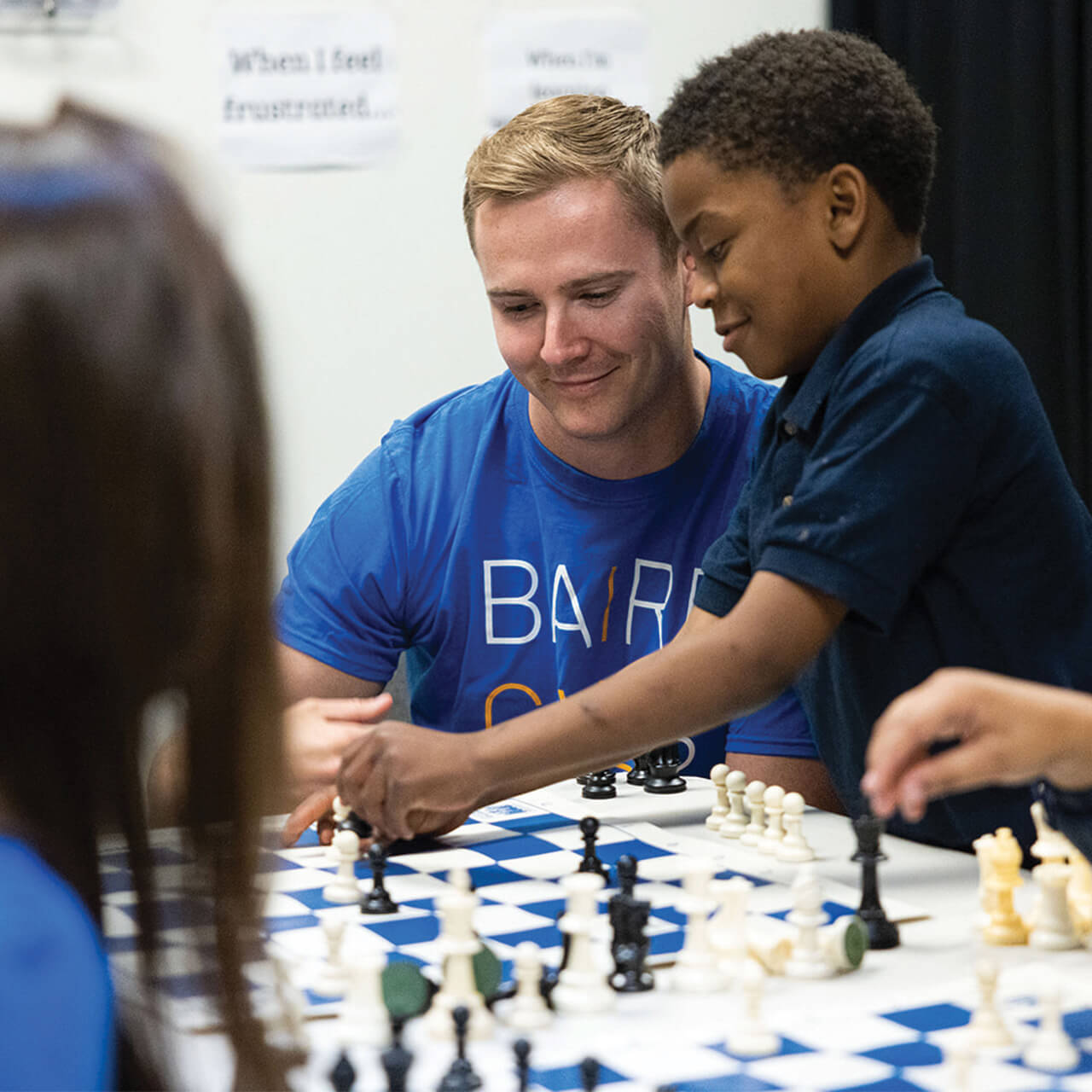 Baird associates volunteer at Chicago Chess Foundation