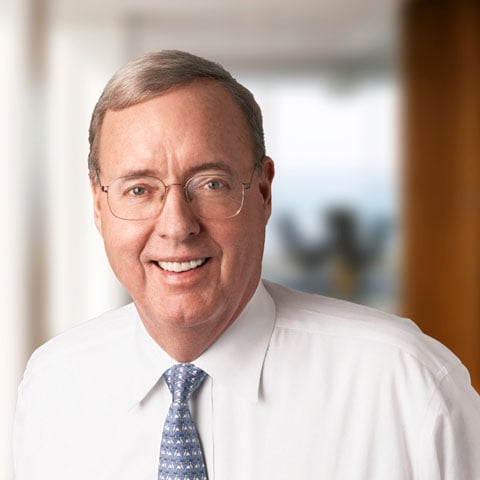 Portrait image of Paul E. Purcell, Baird’s Former Chairman, President & CEO
