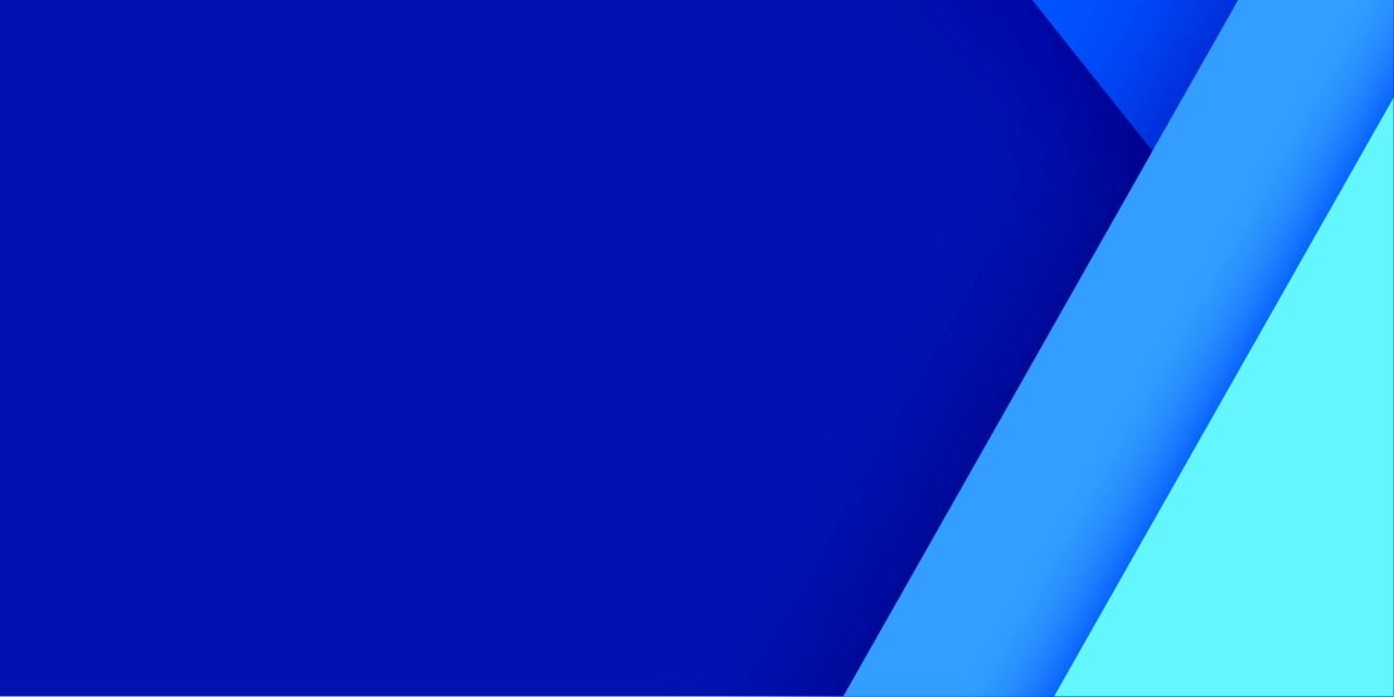 Abstract image with a solid blue background and lighter blue stripes on the right lower corner.