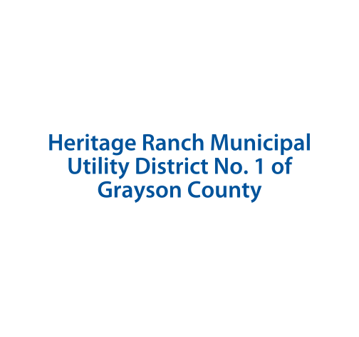 Heritage Ranch Municipal Utility District No. 1 of Grayson County