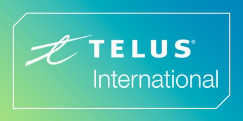 Telus International Logo Feature Card