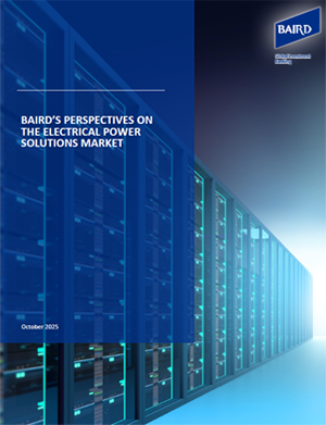 Baird's Perspectives on Electrical Powers Solutions