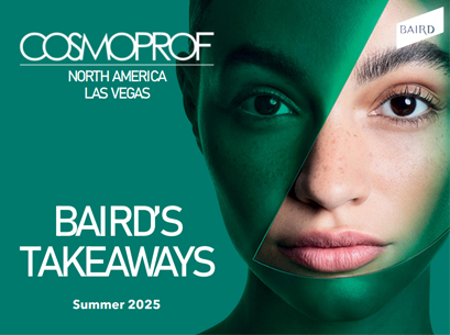 Baird's Takeaways from the Summer 2025 Cosmoprof Event