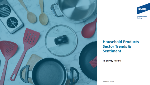 Household Products Sector Trends & Sentiment