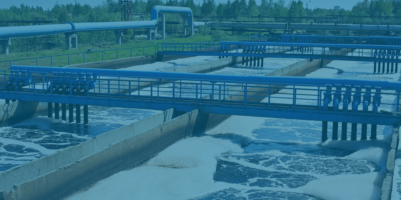 Image of a water filtration plant.