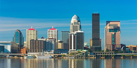 image of Louisville, downtown revitalization